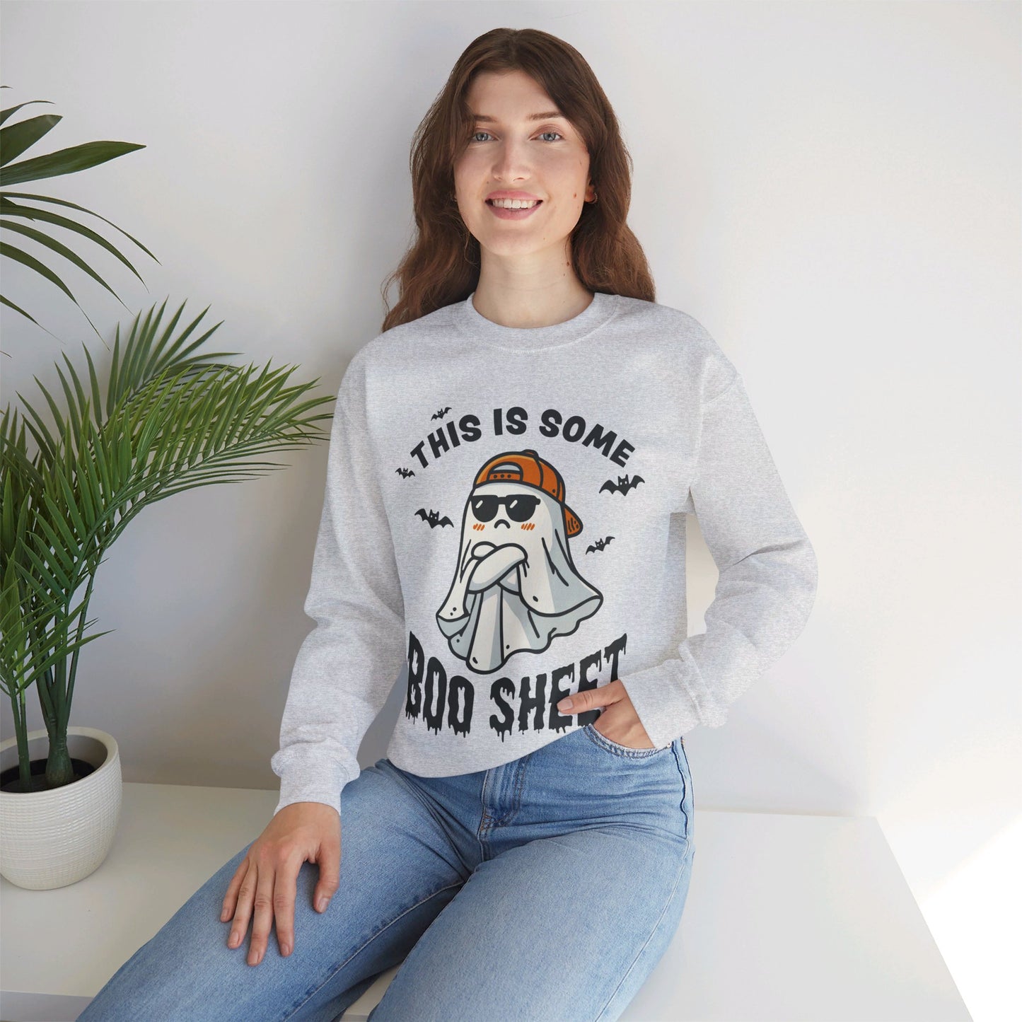 This is some boo sheet Unisex Heavy Blend™ Crewneck Sweatshirt