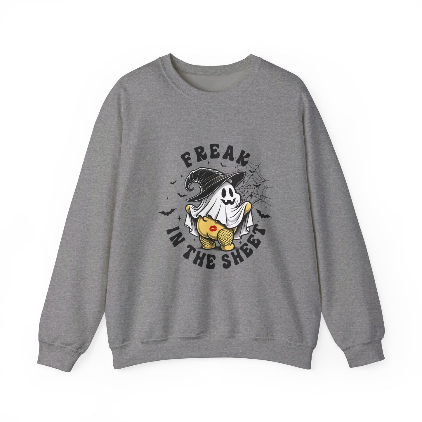 Freak In The Sheets Halloween Unisex Heavy Blend™ Crewneck Sweatshirt