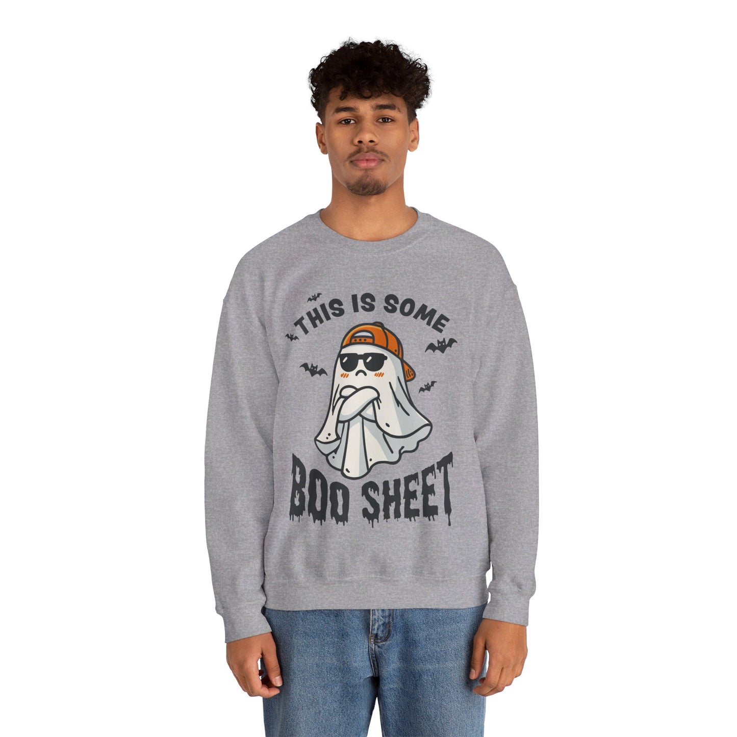 This is some boo sheet Unisex Heavy Blend™ Crewneck Sweatshirt