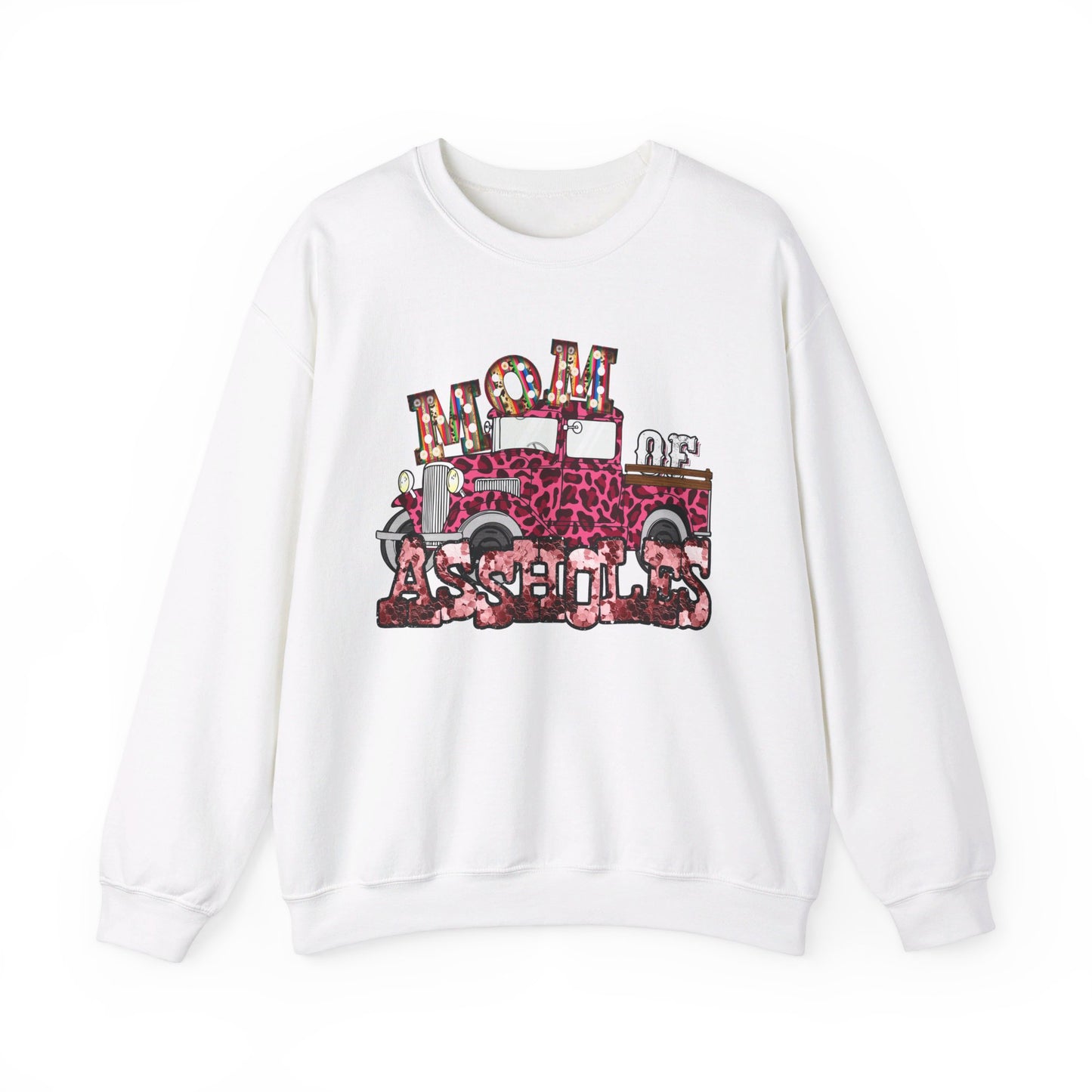 Mom of A$$holes Unisex Heavy Blend™ Crewneck Sweatshirt