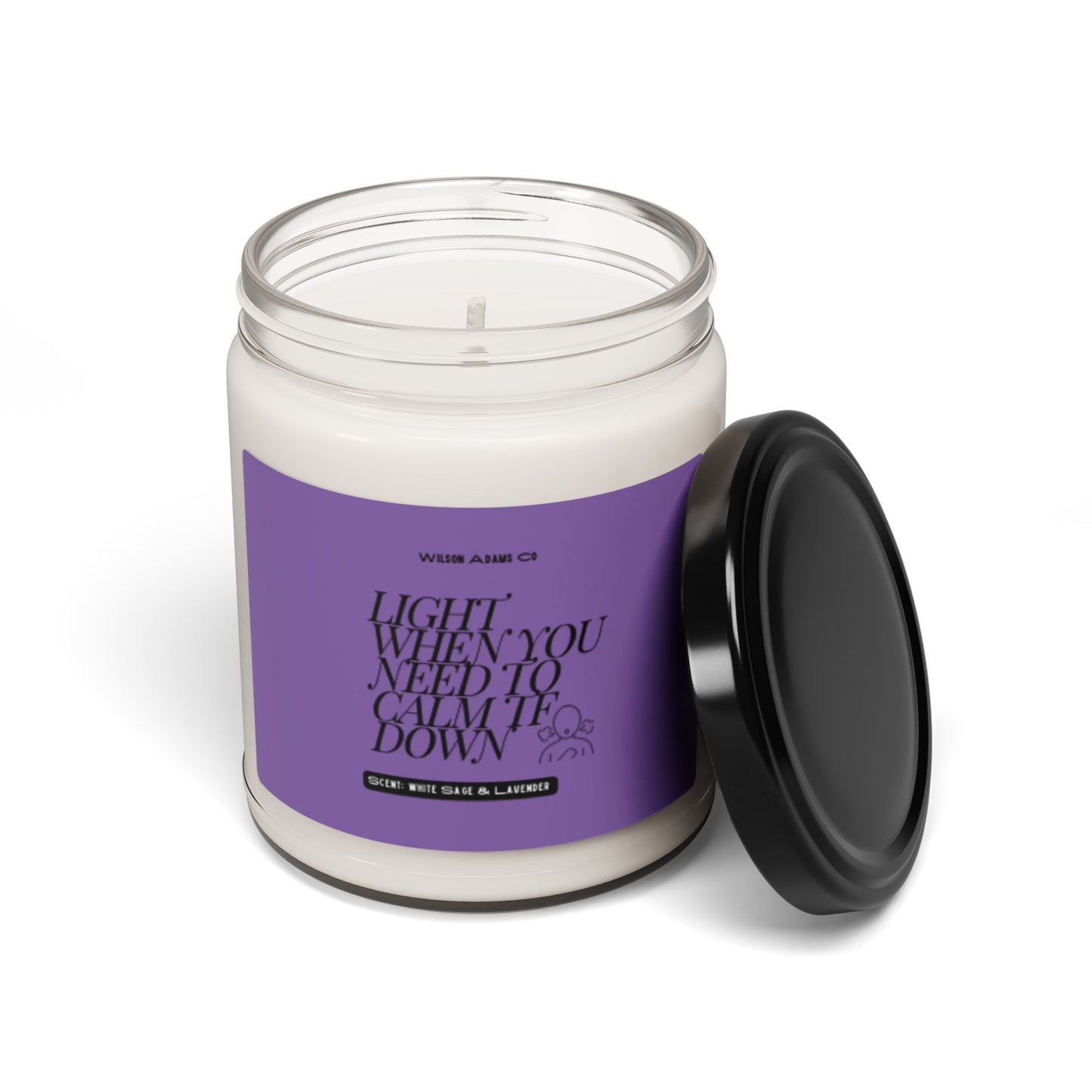 Light When You Need To Calm TF Down Scented Soy Candle, 9oz