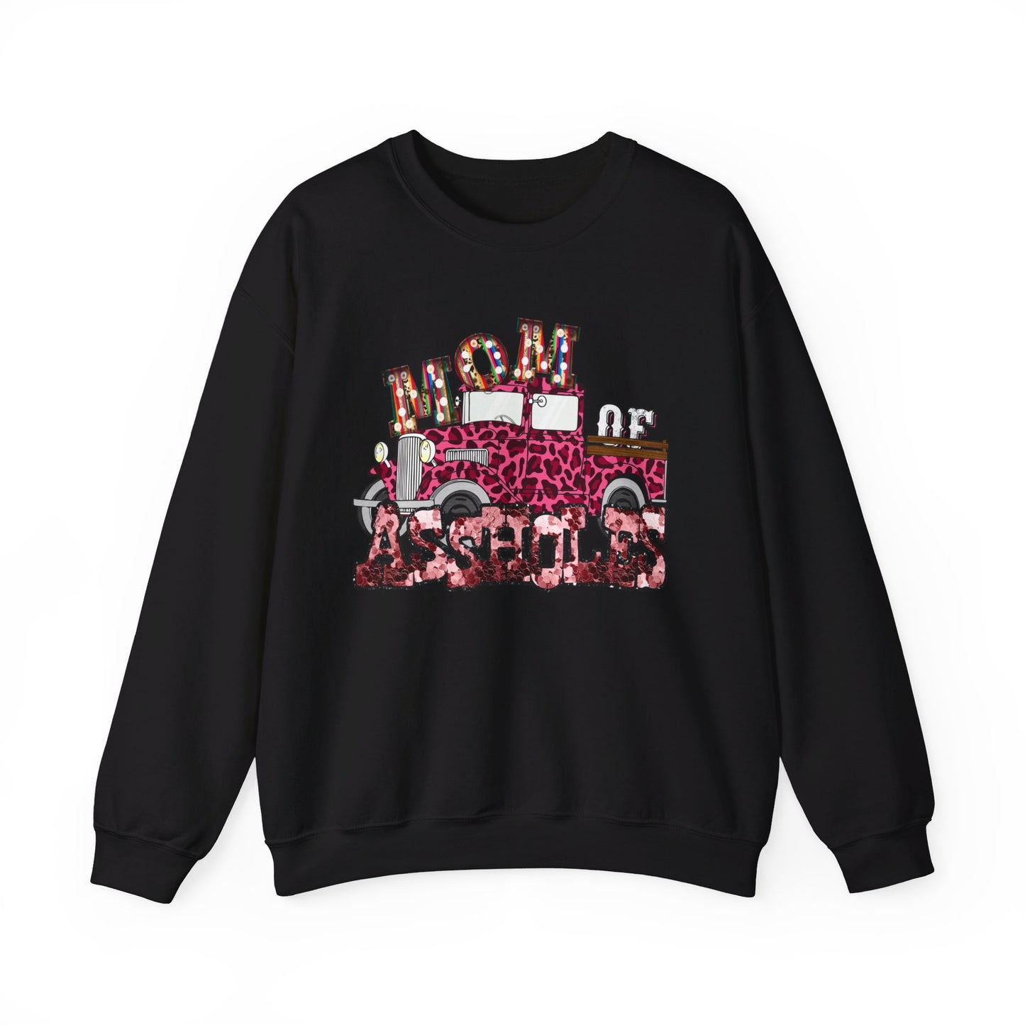 Mom of A$$holes Unisex Heavy Blend™ Crewneck Sweatshirt